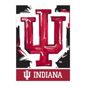 Evergreen Indiana University House Flag 28 x 44 Inches Outdoor Decor for Homes and Gardens - 1 of 1