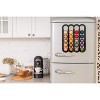 Magnetic Coffee Pod Holder for Nespresso Vertuo Capsules - Mounts on Fridge (Black) - 3 of 4