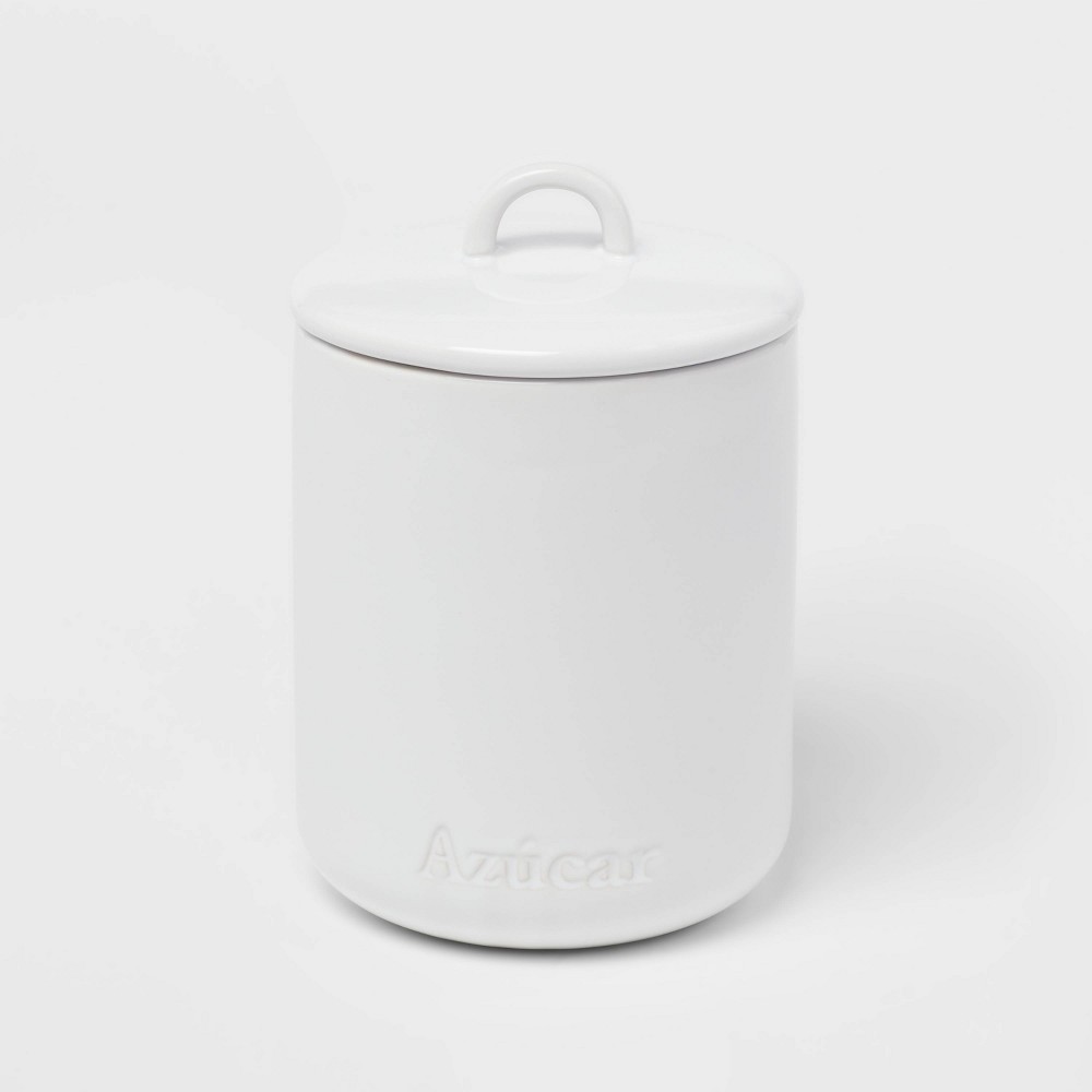 44oz Stoneware Hand Lettered AzÃºcar Canister - Thresholdâ„¢