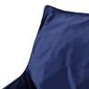 Velveteen Bean Bag Chair with Armrests - 3 of 4
