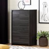 South Shore Tao 5-Drawer Kids' Chest Gray Oak: Vertical Dresser, Anti-Tip Hardware, Teen & Kids Furniture - 4 of 4
