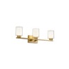 Artcraft Lighting Saville 3 - Light Vanity in  Brass - 4 of 4