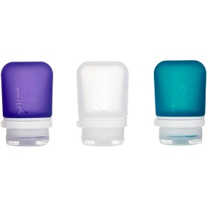 Humangear GoToob+ Soft Silicone Travel Bottle 3-Pack - 1 of 1