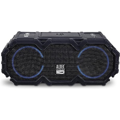 Altec Lansing LifeJacket Jolt Waterproof Bluetooth Portable Speaker with Qi Wireless Charging and Lights