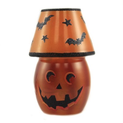 Stony Creek 5.75 In Halloween Pre-Lit Lamp Bats Stars Jack-O-Lantern Novelty Sculpture Lights