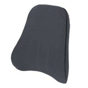 Unique Bargains Memory Foam Car Lumbar Support Cushion Washable with Tie - 1 of 4