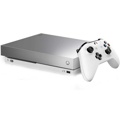 Microsoft Xbox One X 1TB Taco Bell Platinum Limited Edition with Wireless Controller Manufacturer Refurbished