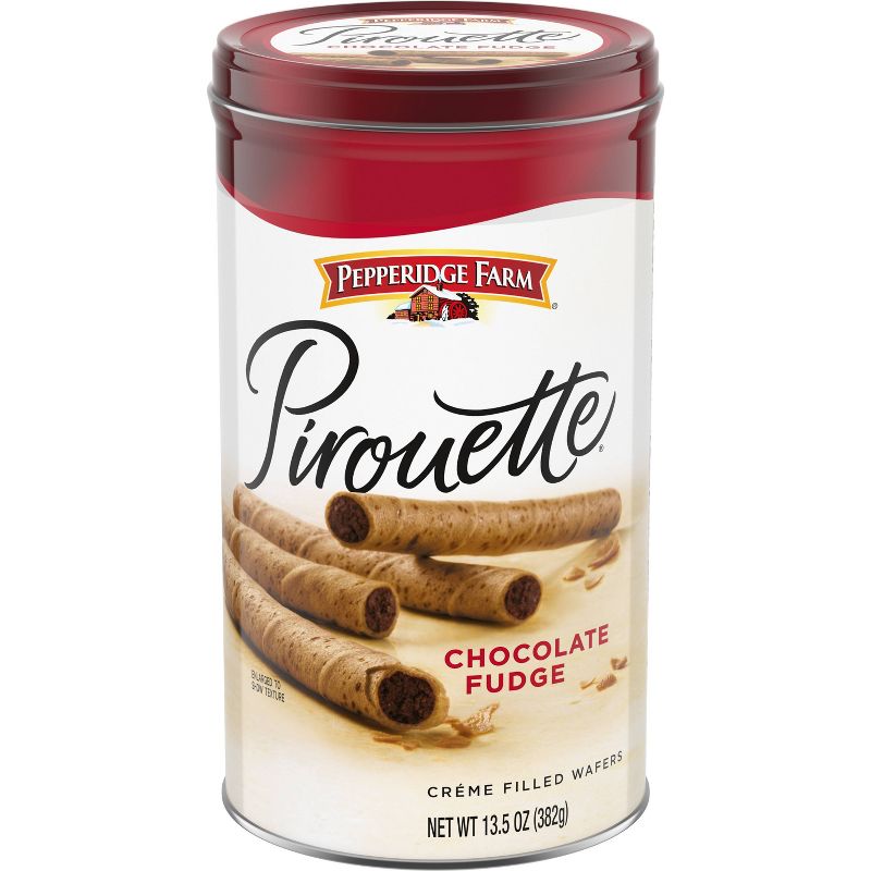 Pepperidge Farm Pirouette Cookies Chocolate Fudge Cr&#233;me Filled Wafers- 13.5oz, 1 of 11