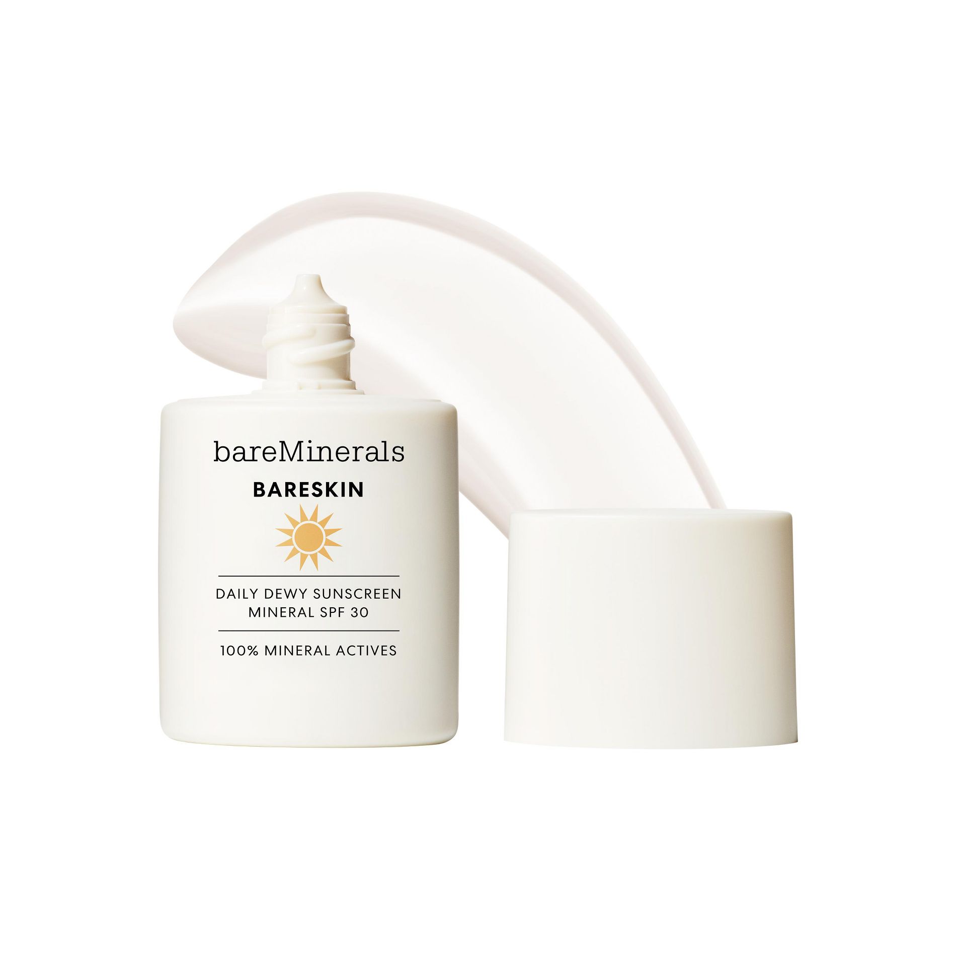 bareMinerals BARESKIN® Daily Dewy Sunscreen Mineral SPF 30 - Sheer Untinted, 1.01oz