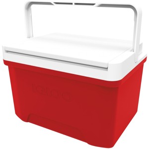 IGLOO Laguna 9 qt. Hard Cooler - Red - 1 of 4