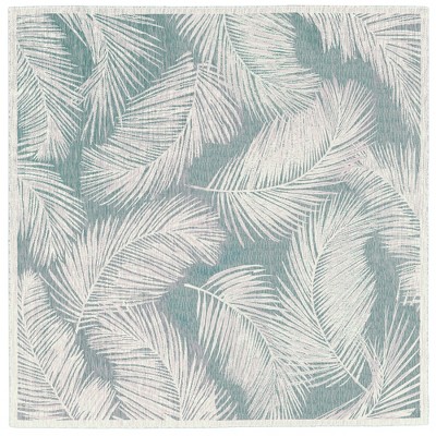 Liora Manne Carmel  Indoor/Outdoor Rug  Aqua..