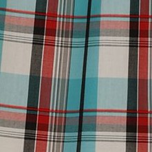 1091 - turquoise / red / black