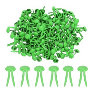 Unique Bargains Corrosion Resistance Light Weight Durable Arts and Crafts Brads 200 Pcs - 1 of 4