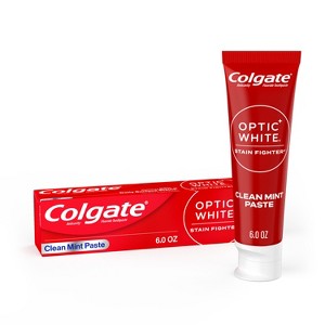 Colgate Stain Fighter Clean Toothpaste Mint - 1 of 4