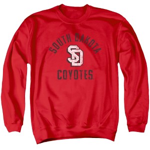 University of South Dakota Official Coyotes Logo Adult Crewneck Sweatshirt - 1 of 4