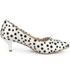 Allegra K Women's Pointed Closed Toe Polka Dots Stiletto Kitten Heels Pumps - 4 of 4