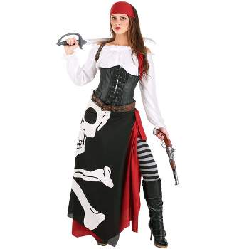 HalloweenCostumes.com Women's Pirate Flag Gypsy Costume