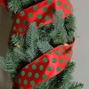 Northlight Shimmering Red and Green Polka Dot Christmas Wired Craft Ribbon 2.5" x 10 Yards - 3 of 3