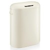 Automatic Motion Sensor Trash Can 50L/13.2Gal, Touchless Slim Garbage Bin with Soft Close Lid, White for Kitchen Bathroom Office - 2 of 4