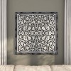 Mango Wood Floral Handmade Intricately Carved Arabesque Wall Decor - Olivia & May - 4 of 4