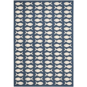 Courtyard CY6013 Power Loomed Indoor and Outdoor Rug - Safavieh - 1 of 4