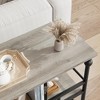 3-Tier Console Table, Retro Storage Cabinet, Sideboard Buffet Cabinets with Storage Space, Suitable for Home Living Room, Dining Room and Entryway - 4 of 4
