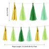 Unique Bargains Party Decoration Reusable Strong Rope Tassel Garland Banner 20 Pcs - 2 of 4