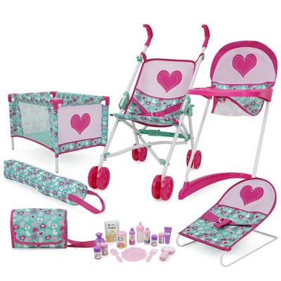 509 Crew: Mint Heart - Bouncer Doll Play Set, Toy Accessories, Kids 3+