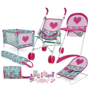 509 Crew: Mint Heart - Bouncer Doll Play Set, Toy Accessories, Kids 3+ - 1 of 4