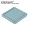 Unique Bargains Indoor Ceramic Square Plant Pot Saucers Tray 2 Pcs - 3 of 4