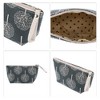 Unique Bargains Women's Wishing Tree Small Cosmetic Bag Navy Blue 1 Pc - 3 of 3