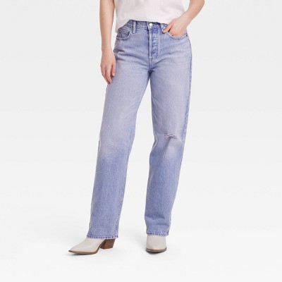 Women's Mid-Rise 90's Baggy Jeans - Universal Thread™