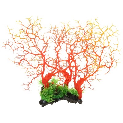 Unique Bargains Mini Faux Coral Reef Decor for Aquarium Decorations 13.19"x10.51" 1 Pc