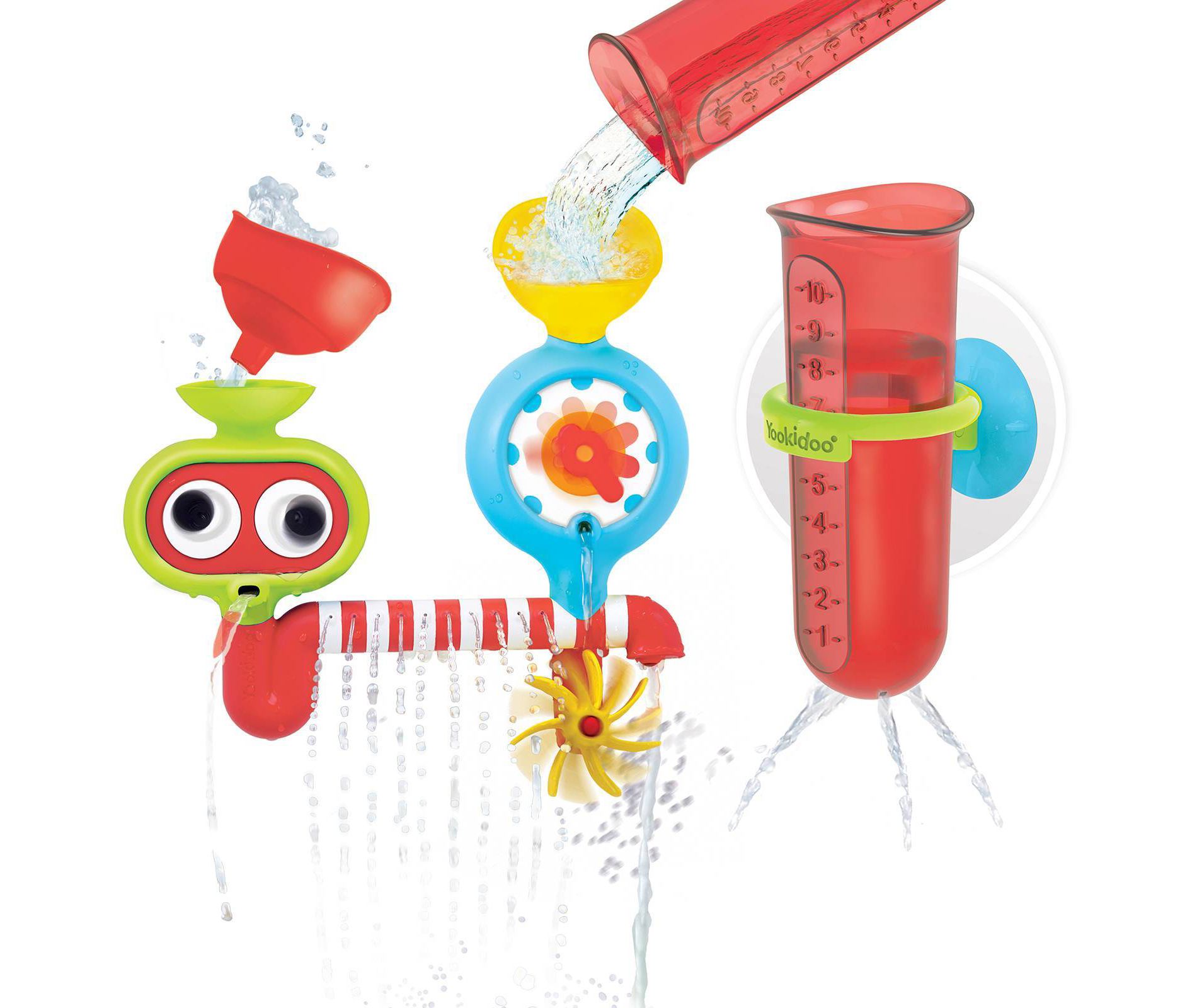 Yookidoo Spin 'N' Sprinkle Water Lab Bath Toy