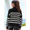 Women's Striped Turtleneck Sweater - LASCANA - 2 of 4