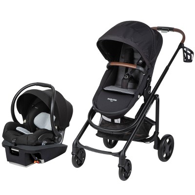 Maxi Cosi Mara Xt Ultra Compact Travel System In Pure Cosi Black Gray Target