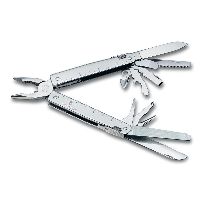 Victorinox Swiss Tool 26 Function Silver Multi-Tool with Nylon Pouch, 3 of 6