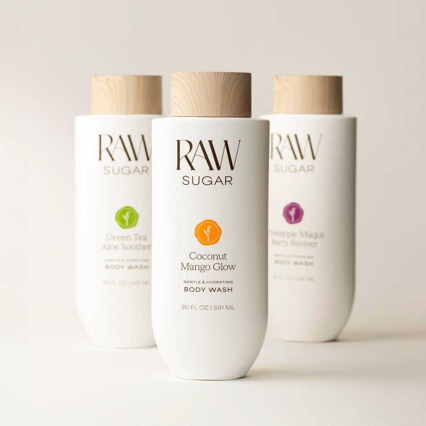 Raw Sugar Body Wash Collection