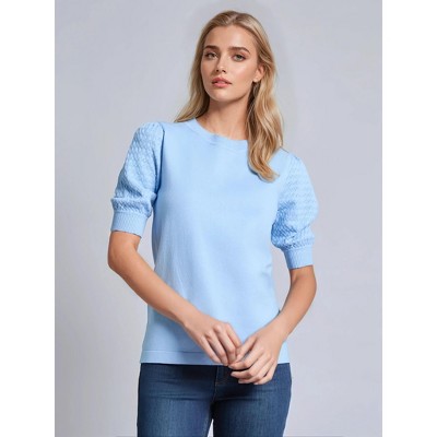 Jones New York Stitch Sleeve Sweater