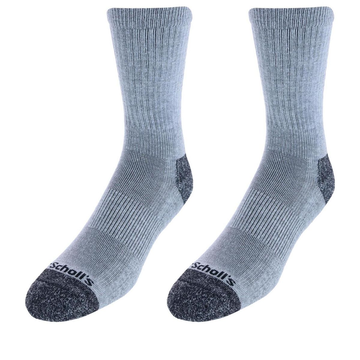 Dr. Scholl's Men's Crew Compression Work Socks (2 Pair Pack) - thumbnail 8