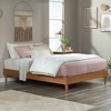 Queen Cannery Bridge Platform Bed Sindoori Mango - Sauder: Midcentury Style, No Box Spring Required - 2 of 4