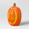 16" Lit Pumpkin Ghost with Timer Full Blow Mold Halloween Decorative Prop - Hyde and EEK! Boutique™ - 3 of 3