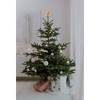 Kurt Adler 6-Point Capiz Star Tree Topper, Gold, 9" - 3 of 4