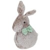 Northlight Plush Easter Rabbit with Checkered Bow Tie Decoration - 9" - 3 of 4