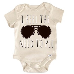 Military Need Speed Newborn Baby Onesie® Bodysuit GS1 - 1 of 4