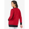 Jessica London Women's Plus Size Fine Gauge Cardigan - 3 of 4