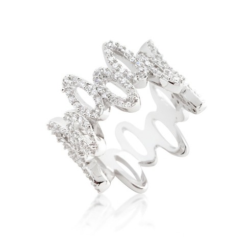 Target cubic zirconia rings clearance