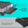 Stainless Steel Dish Drying Rack - Rotatable Spout, Fingerprint-Resistant Dish Drainers for Kitchen Counter, 12.5 x 22.5 inches - 4 of 4
