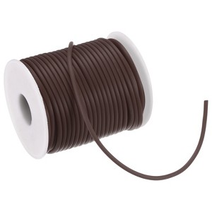 Unique Bargains Hollow Pipe Tubing Rubber Cord Silicone Stretchy Durable Elastic Beading Cord 1 Pc - 1 of 4