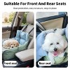 BingoPaw Portable Dog Car Seat Bed Booster Pet Travel Carrier Bed with Safety Belt & Storage Pocket & Shoulder Strap for Small Puppy up to 22 lbs - 4 of 4